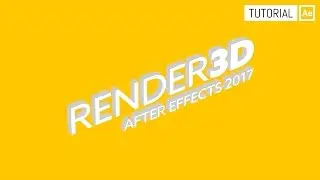 Render C4D with After Effects CC 2017