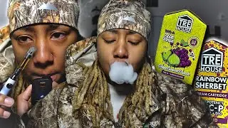TRYING TRE HOUSE GRAPE GUAVA & RAINBOW SHERBET CARTS