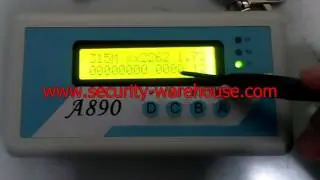 codegrabber 2RF Wireless Security Code Scanner Grabber 315 & 433 MHz Decode Many Chipset Part 2