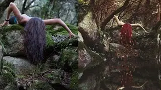Speed editing - The girl with a fear of water