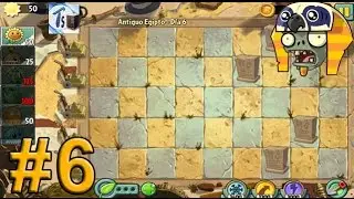 Plants vs zombies 2, Antiguo Egipto día 6