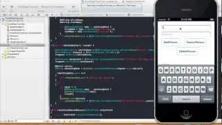 Core Data Tutorial - Add/Search/Delete - Xcode 4.5
