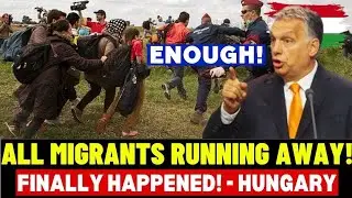 Amazing! Hungary's Bold Move to Tackle Illegal Immigration| All Muslims Kicked Out.#europe#migrants.