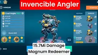 Cruel Angler Redeemer Magnum 15M Damage | Constant Fire Power | War Robots Gameplay