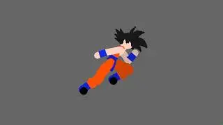 goku running with SOUND EFFECTS (gone wrong!!)