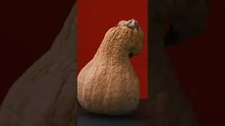3d old pumpkin