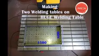 Two Welding tables made on HUGE Welding Table