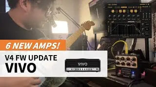 NUX Amp Academy V4 Update with 6 New Amps! | VIVO Demo