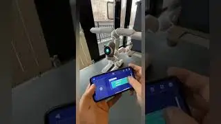 Clicbot making a helicopter 