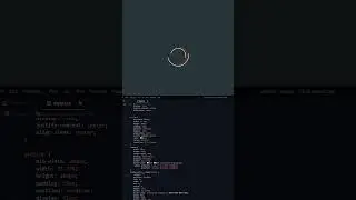 CSS Loader Spinner #shorts #short #shortvideo #shortsfeed
