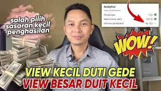 Mau kejar View atau Duitnya ⁉️ Percuma view Besar hasil Kecil