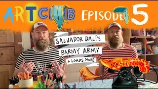 Salvador DalÍ For kids – Art Club with Olaf Falafel Ep05