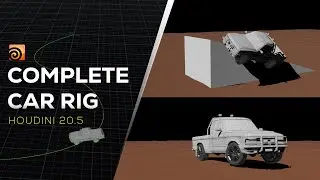 Houdini Tutorial | Complete Car Rig Tutorial | 20.5