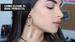 COMO ELEGIR TU TONO DE BASE - TODO SOBRE BASES DE MAQUILLAJE I Cukismakeup