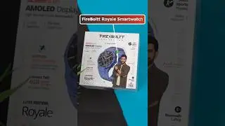 Fire-Boltt Royale Luxury Smartwatch with TWS Connect / Motion Sensor Gaming & more ⚡⚡