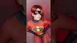 I think they like my Elastigirl cosplay 😅