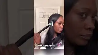 Silk Press Natural Hair- How to Maintain a Silk Press - Nighttime Routine