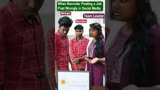 Job Posting Wrongly in Social Media | Paavam Recruiter | Have you ever experienced this?