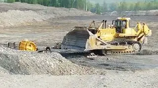 работа в артели #бульдозер #коматцу475