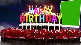 HAPPY BIRTHDAY GREEN SCREEN