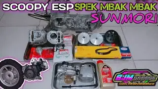 BORE UP SCOOPY ESP 53MM ( PISTON VARIO 125 )
