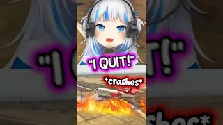 Gura Crashes Plane and Blames Everything 