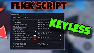 [KEYLESS] 🔫 Flick Script Silent Aim (No Reload) | Roblox GUI Super OP | Mobile PC