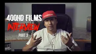 400HD Films: How he hit 1 million views, Tweety Brd & more! Part 3 (Vonte Vision Show)