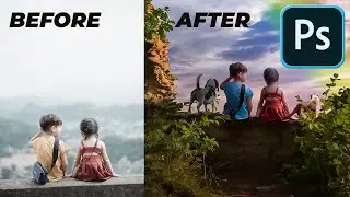 Childhood - Photoshop Manipulation
