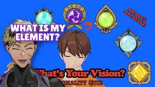 Vanta tries the Genshin Personality Quiz to figure out his Genshin element/vision