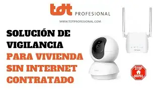 Solución de Vigilancia para Viviendas sin Internet Contratado [Antiokupa o Alquiler vacacional]