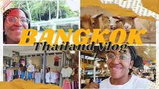 Briana in Bangkok: Chatuchak Market, Floating Markets, Khao San, and more! | Thailand Vlog pt II