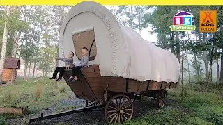 Covered Wagon Camping with Kids | Life on the Oregon Trail