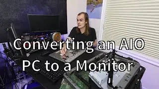 Converting an AIO PC to a Monitor