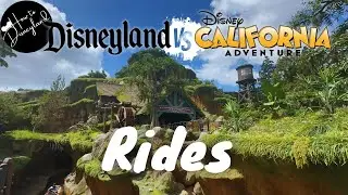 Complete  guide for DCA & Disneyland Rides in 2024