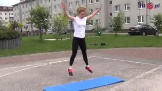 Trening przed wyjściem na plażę