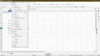Keyboard Shortcut to Easily Change Text Casing in LibreOffice Calc