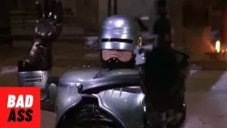 RoboCop Vs Robot Ninja Scene ｜ ROBOCOP 3 (1993)