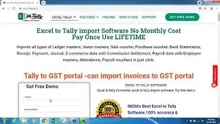 Excel to tally Import Amazon data,Excel to tally import eCommerce  data from excel to tally Software