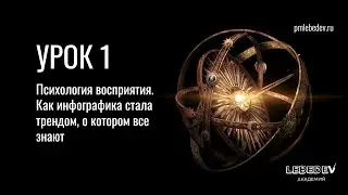 Урок 1. Психология восприятия. Инфографика Бесплатный курс