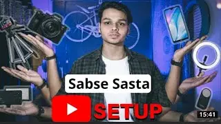 what equipment need to shoot a youtube video