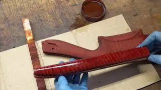 Applying Danish Oil to the stock the Restomod way Part 1