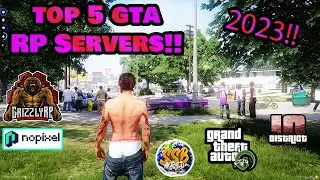 Top 5 Best GTA5 Roleplay Servers (2023) How to Join the MOST POPULAR GTA 5 Serious RP Servers! PT.8
