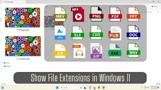 How to Show File Extensions in Windows 11