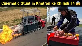 Khatron ke Khiladi me hua Cinematic Stunt😰 | Abhishek Kumar Khatron ke Khiladi 14