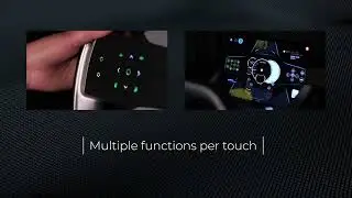 UltraSense Systems Steering Wheel Demo - Smart Surfaces Elevate the Driving Experience