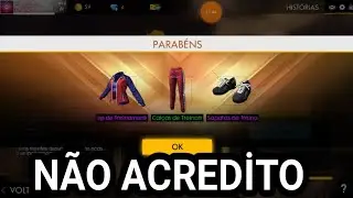 😆consegui a roupa da kelly no Free fire😆