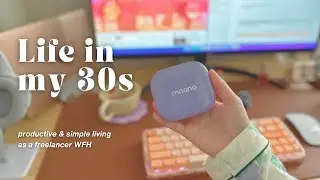Relaxing weekly vlog 🫶🏻 simple life of a freelancer 👩🏻‍💻 using my new Maono WM620 Wireless Mic