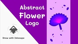 Inkscape SVG Logo Tutorial - How to Design an Abstract Flower Logo