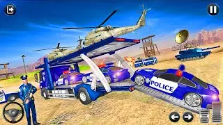 US Police Transport Truck Car Transport - Android Gameplay
